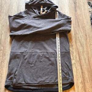 Adidas Men's Gray Space Dye Texture Pullover Hoodie Sweatshirt